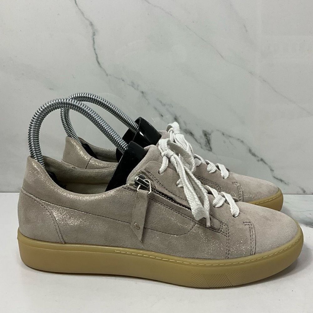 PAUL GREEN Supersoft Leather Fashion Sneakers - Picture 2 of 11